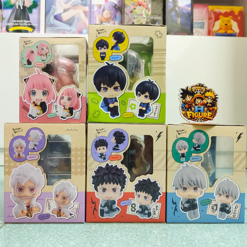 Mô Hình Lookup Luffy Reno Ichikawa Kafka Hibino Anya Forger Yoichi Isagi Chính Hãng MegaHouse Nhật B