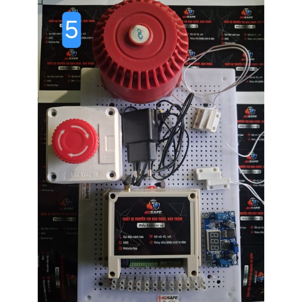Combo Báo Trộm 4GSAFE – Cảnh báo từ xa qua SIM