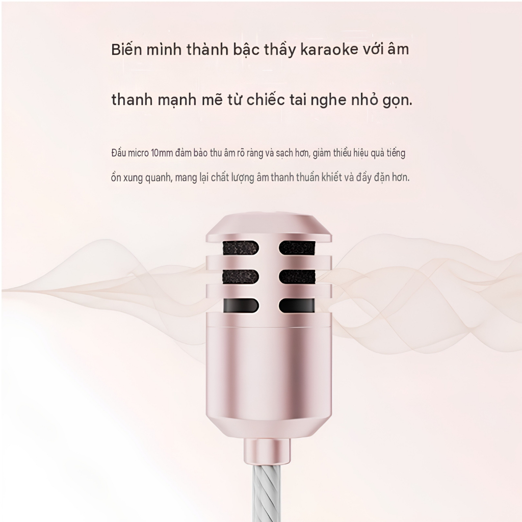 Tai nghe có dây Kpods SE dành cho hát karaoke (KTV), tích hợp tai nghe + micro | BigBuy360 - bigbuy360.vn