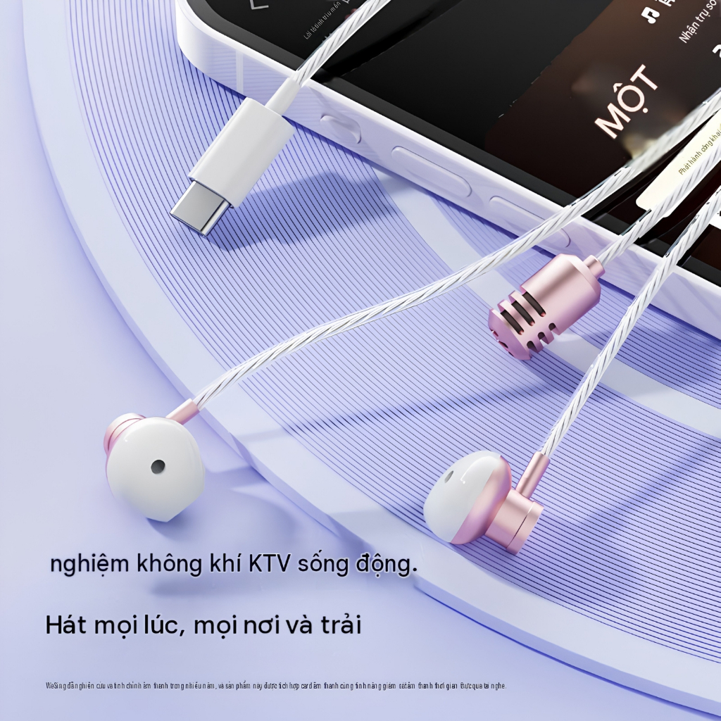 Tai nghe có dây Kpods SE dành cho hát karaoke (KTV), tích hợp tai nghe + micro | BigBuy360 - bigbuy360.vn