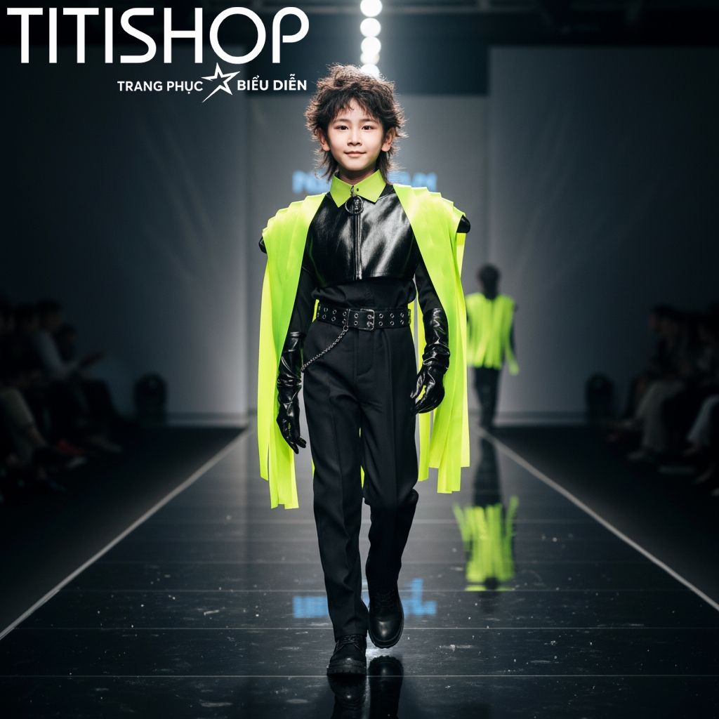 ( Đặt Nhanh )Trang Phục Biểu Diễn Bé Trai ,Calwalk bé trai , Trang Phục Bé Trai Hiphop ,Quần áo hiph