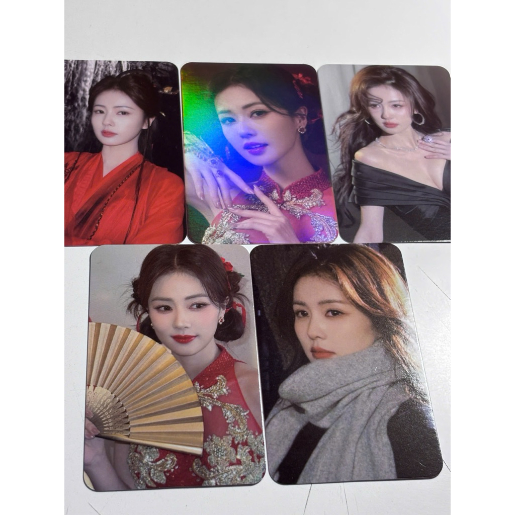 2-6 cái Diễn viên chính kịch Trung Quốc Rosy Zhao Lusi Bai Lu Cecily Ju Jingyi Postcard Cdrama Photo