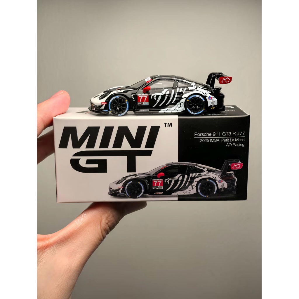 [MINIGT]  1143 Porsche 911 GT3 AO Racing Rexy IMSA 2023 1:64