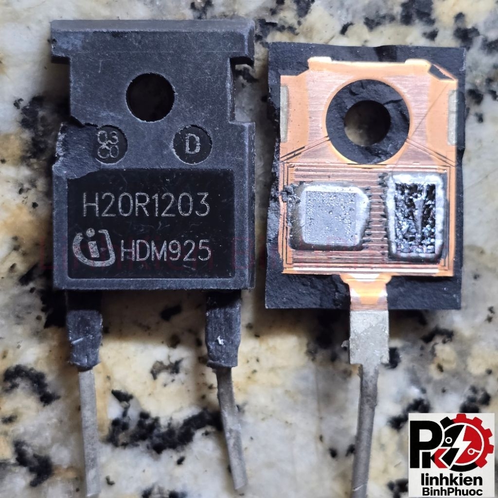 IGBT H20R1203 IHW20N120R3 1200V 20A TO-247 – Hàng Tháo Máy Test OK