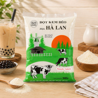 Bột sữa nguyên kem / Bột kem béo Hà Lan 500g