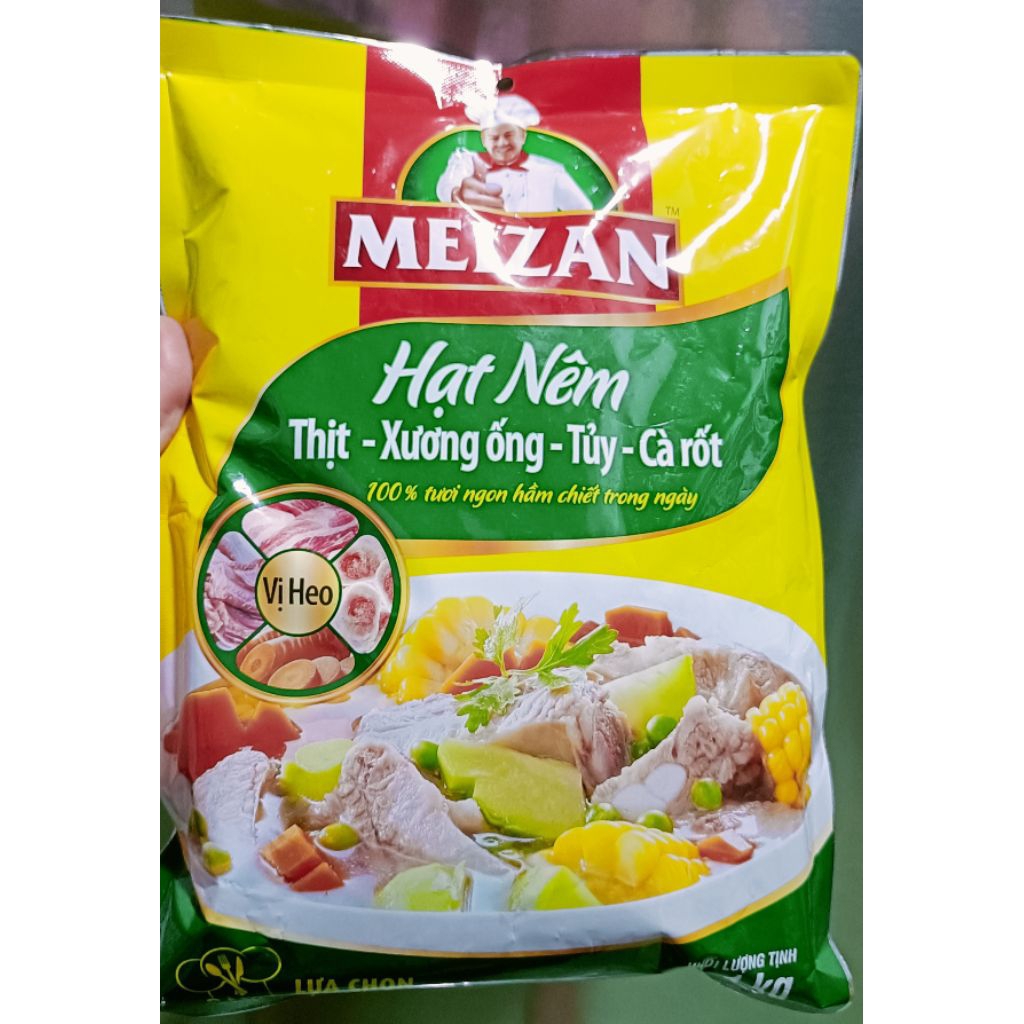 (giá gốc 148k) 2 gói Hạt nêm Meizan 1kg