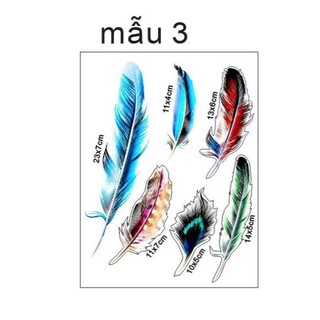Decal lông vũ trang trí xe  thỏ cầm phuộc