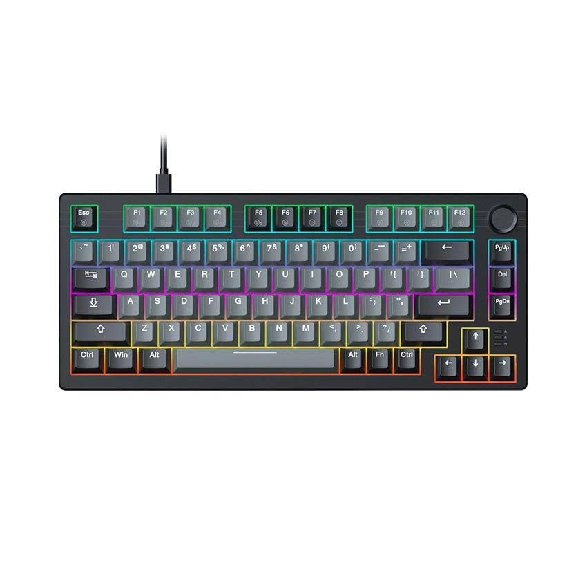 Bàn phím cơ DareU EK75 Grey Black DareU Dream switch