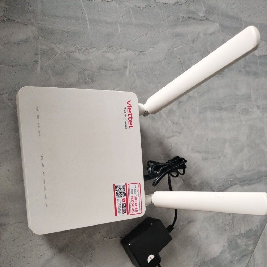 (hàng cũ) Bộ Phát Wifi Model Quang Viettel DAISAN H646GMW-V 2 Băng tần 5G và 2.4G