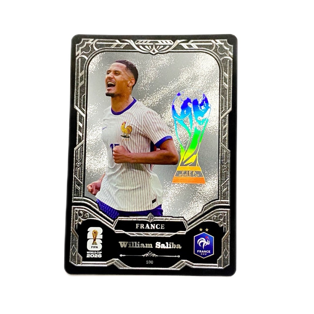 Thẻ Hình Cầu Thủ William Saliba Fifa World Cup 2026 Kayou x Panini