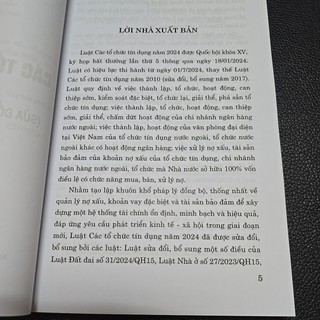 Sách - Luật các tổ chức tín dụng (NXB Chính trị quốc gia Sự thật)