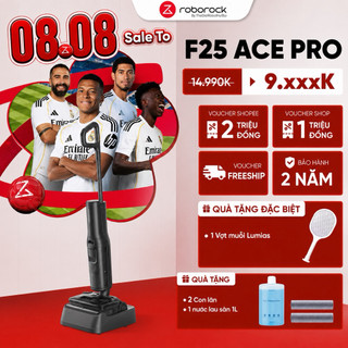 Máy hút bụi lau sàn Roborock F25 Ace Pro – Lực hút mạnh mẽ – Thiết kế gập linh hoạt 180°  – Bảo hành chính hãng 24 Tháng