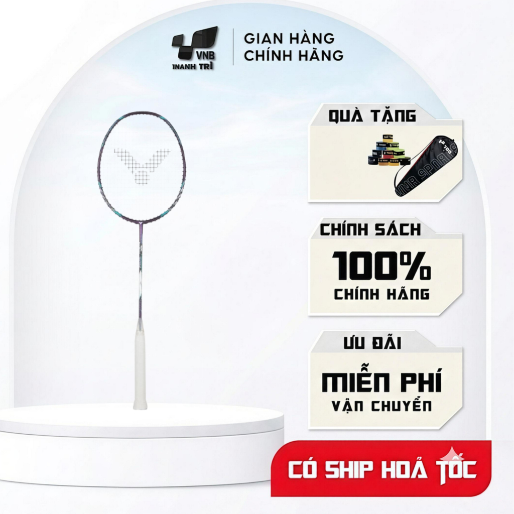 [HỎA TỐC] Vợt Cầu Lông Victor Auraspeed 30H 2023 Tặng Cước Lining L9, Quấn Cán Taro