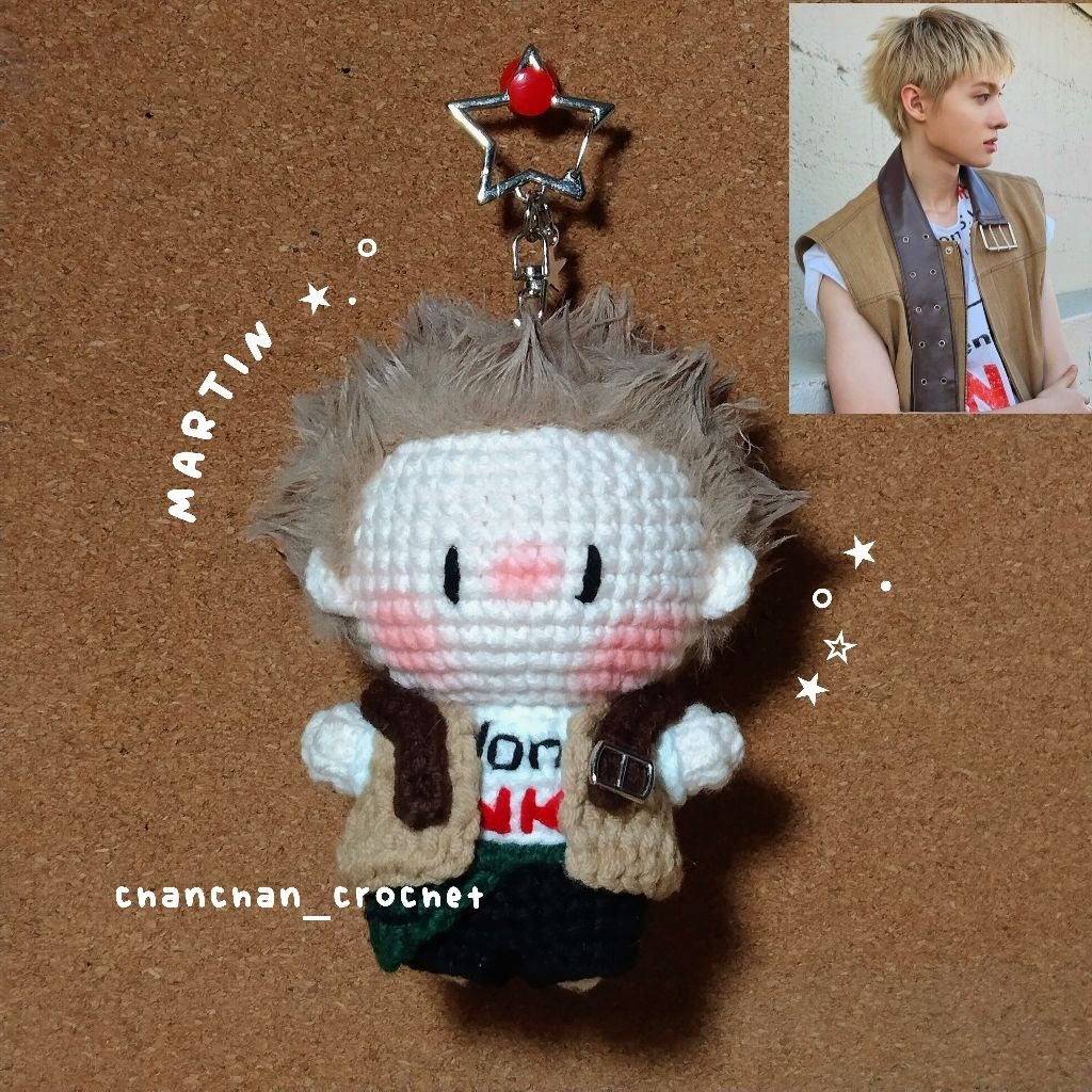 Móc khoá Martin Cortis bằng len - Handmade by chanchan_crochet