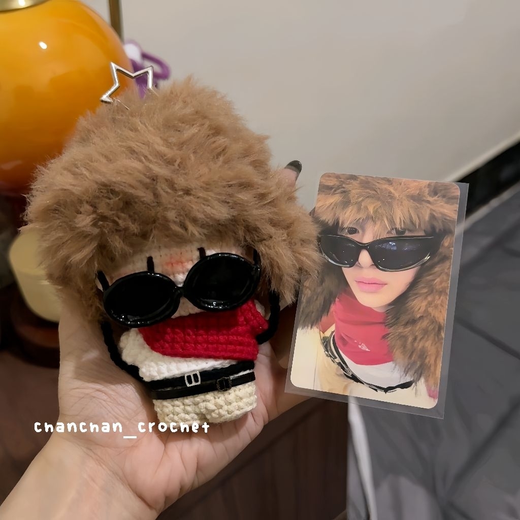 Móc khoá Juhoon Cortis bằng len - Handmade by chanchan_crochet