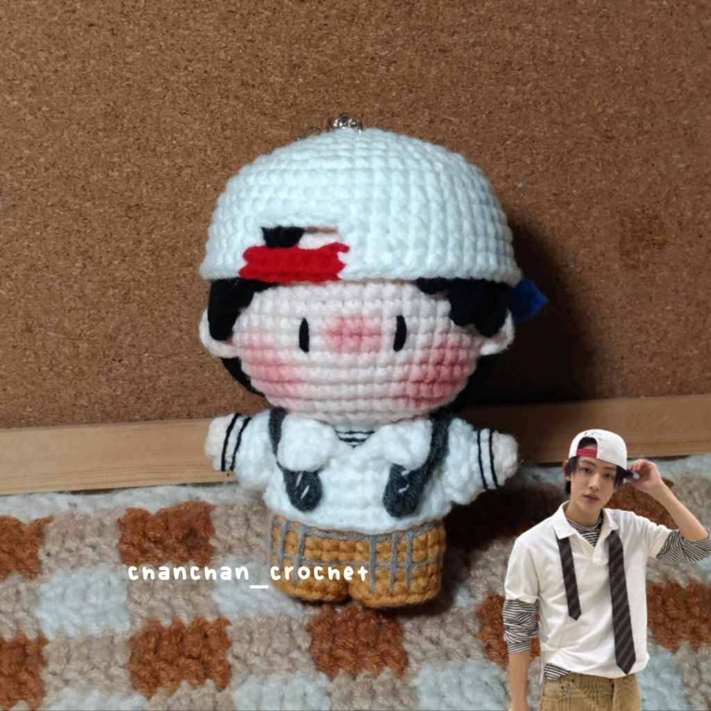 Móc khoá Seong Hyeon Cortis bằng len - Handmade by chanchan_crochet