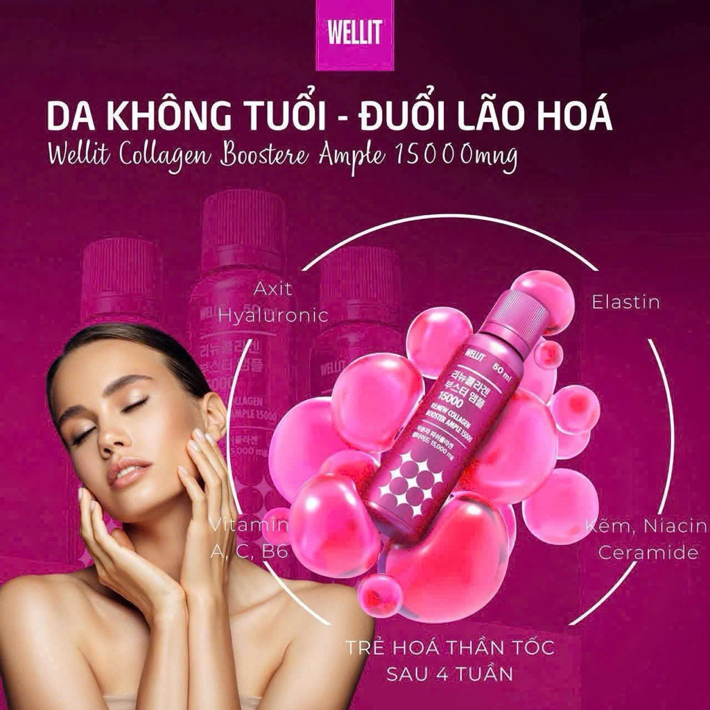 COLLAGEN WELLIT 1500mg 14 ống