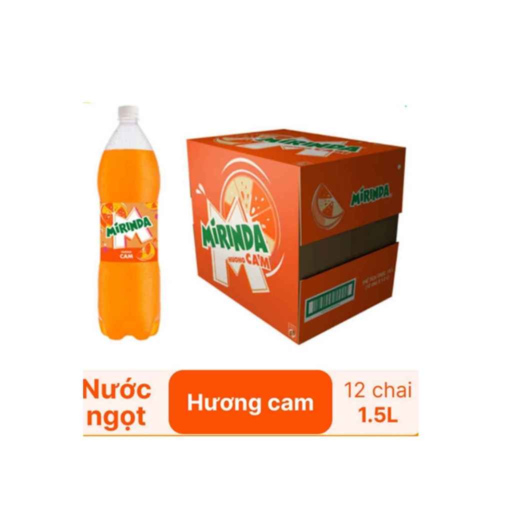 Mirinda Cam 1.5L (12 Chai)