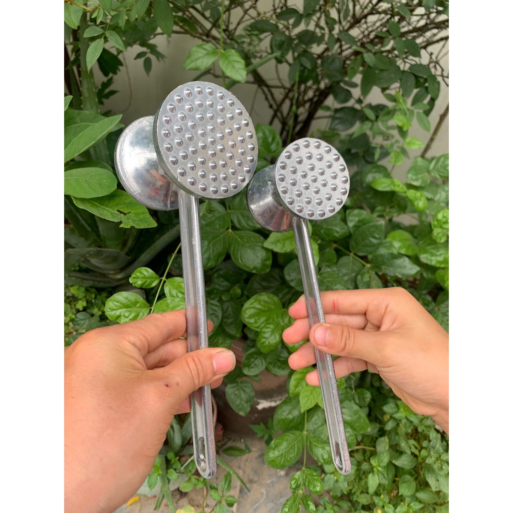 Búa dầm (đập) thịt, búa đập gừng tỏi, đập đá bằng hợp kim nhôm đúc nguyên khối