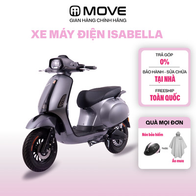 [GIAO TOÀN QUỐC] Xe máy điện MOVE ISABELLA  - Đi tới 90km/sạc - sinh viên, nhân viên văn phòng