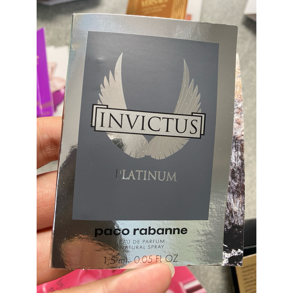 mẫu thử (vial) nước hoa Paco Rabanne Invictus Platinum EDP.