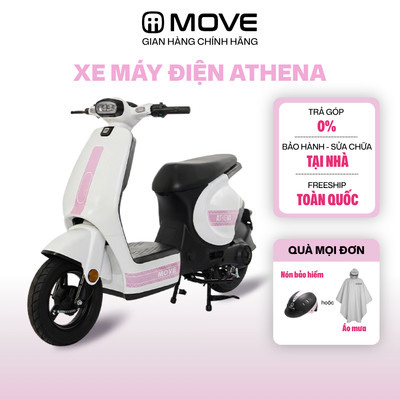 [GIAO TOÀN QUỐC] Xe Máy Điện MOVE ATHENA - Đi tới 70km/sạc, Học Sinh, Sinh Viên
