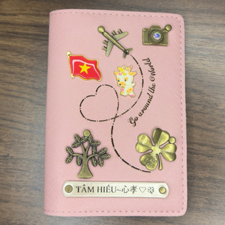 Bao da bọc hộ chiếu passport cover