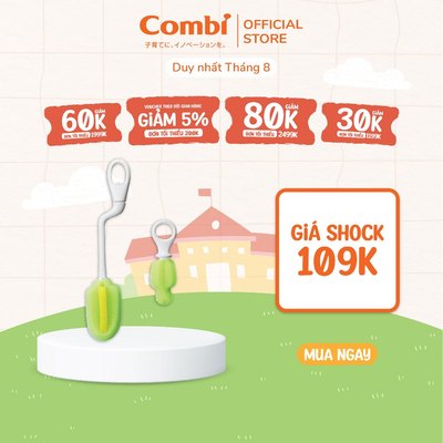 Bộ cây rửa bình sữa và phụ kiện