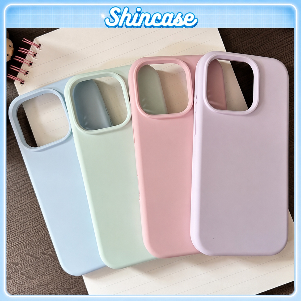Ốp Lưng iPhone TPU Lót Nhung Chống Bẩn, Nhiều Màu, Bảo Vệ Camera - iP…