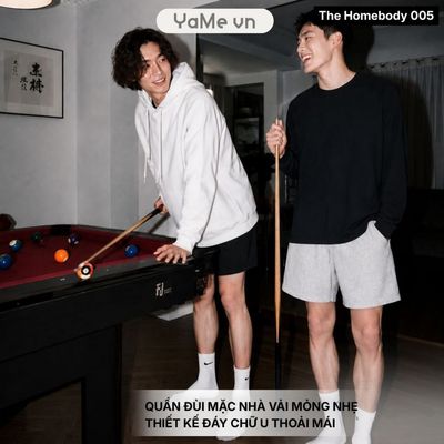 Quần Short Boxer Nam AirDry™ The Homebody 005 24675 |YaMe|