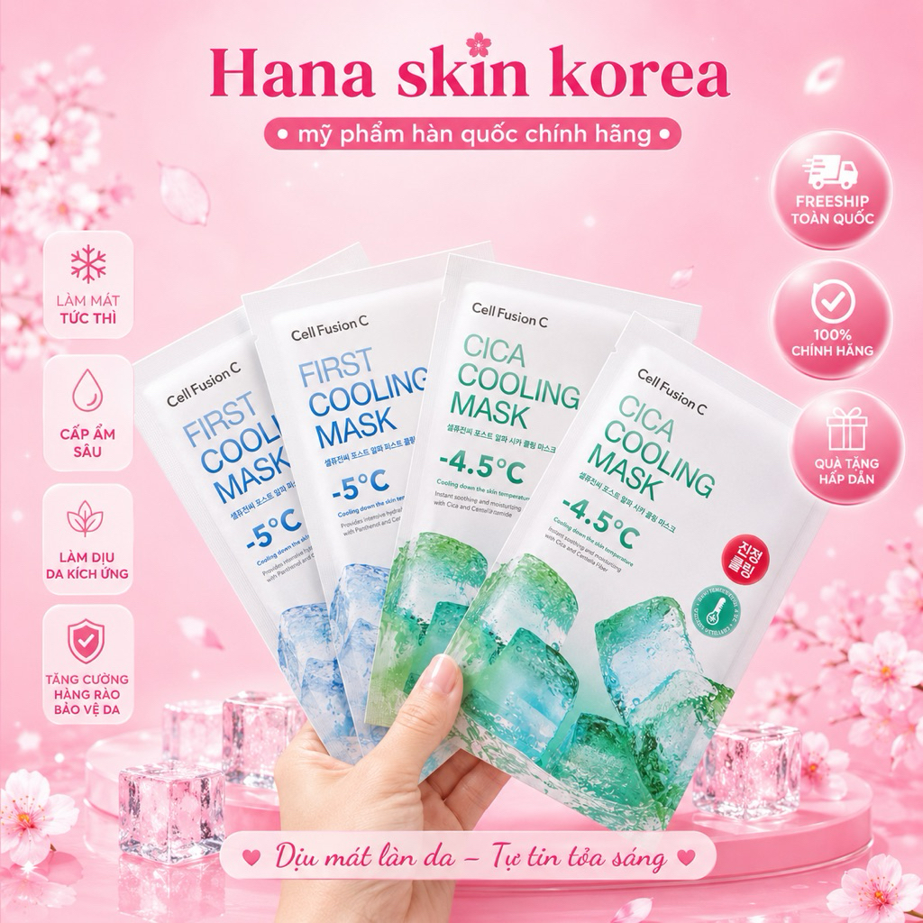[LẺ MIẾNG] Mặt nạ Cell Fucion C Hàn Quốc 100% nhập từ OLIVER YOUNG HQ