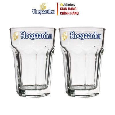 [QUÀ TẶNG KHÔNG BÁN] Combo 2 Ly Thủy Tinh Hoegaarden 250ml