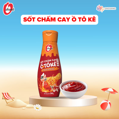 [O'FOOD VN] SỐT CHẤM CAY HÀN QUỐC OTOKE 240G – SỐT CAY HÀN QUỐC DÙNG CHẤM, NẤU, TRỘN – CHẤM GÀ RÁN, THỊT NƯỚNG, KHOAI TÂ