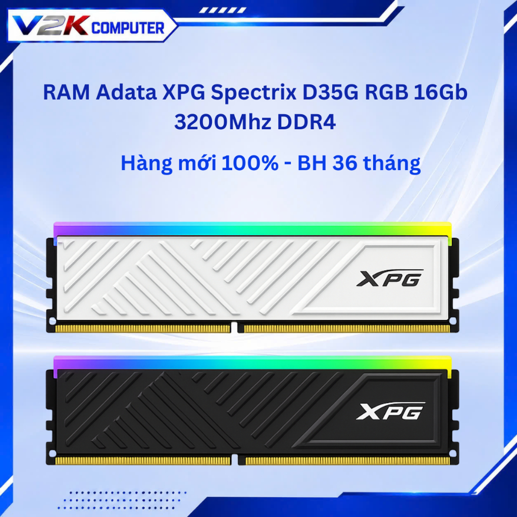 RAM ADATA XPG SPECTRIX D35G RGB 3200MHz DDR4 – RAM Gaming RGB Cho PC