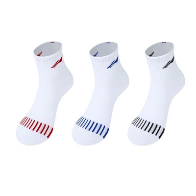 [Phụ Kiện] Set 3 Tất Cao Cổ Thể Thao (2 màu) Unisex Li-Ning P-AWTV009-2V, -3V