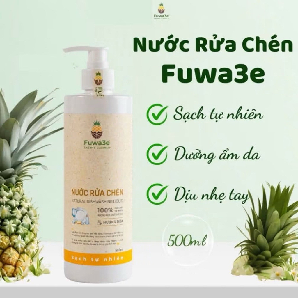 Nước Rửa Chén Fuwa3e 500ml