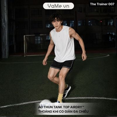 Áo Thun 3 Lỗ Thể Thao Nam Ultra Stretch The Trainer 007 24077 |YaMe|