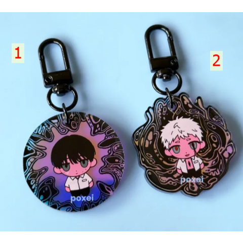 Hikaru & Yoshiki Holographic Charms
