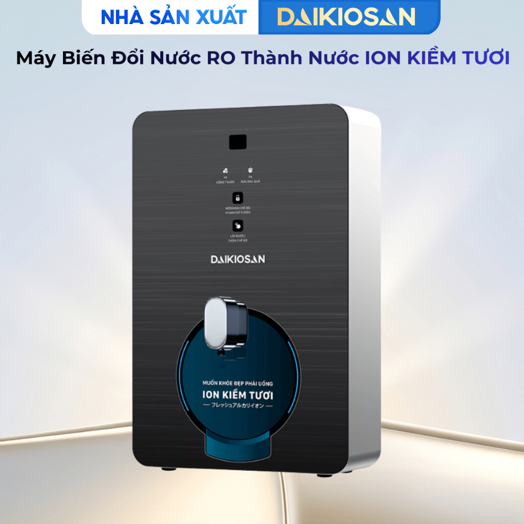 Máy Lọc Nước DAIKIOSAN DN068 DN070 Dùng Biến Đổi Nước Máy RO Thành Nước ION Kiềm Tươi Magie