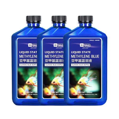 Combo 3 Xanh MethyLene Blue Chiết 235ml, Ngăn Ngừa Nấm Ngoài Da, Khử Trùng Vết Thương Cho Cá