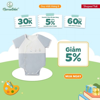 Body chip cộc tay La Pomme đoàn tàu bé tí xíu - Sợi Petit Soyeu thoáng mát - Bé trai - 0M - 9M