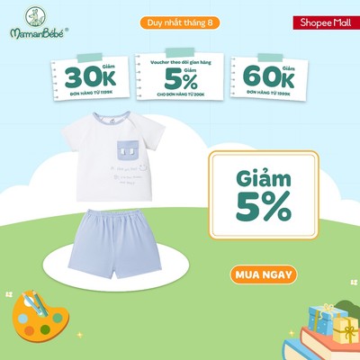 Bộ cộc tay La Pomme đoạn hội thoại nhí nhảnh -  Sợi Petit Soyeu thoáng mát - Bé trai - 6M - 3Y