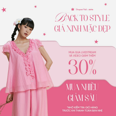 [BEST SELLER] DOTTIE - Áo cổ tim trang trí bèo - T1178