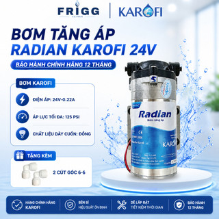 Bơm, Nguồn Karofi Radian 24v tặng cút nối dùng cho máy lọc nước, giàn phun sương...- Bảo hành 12 tháng