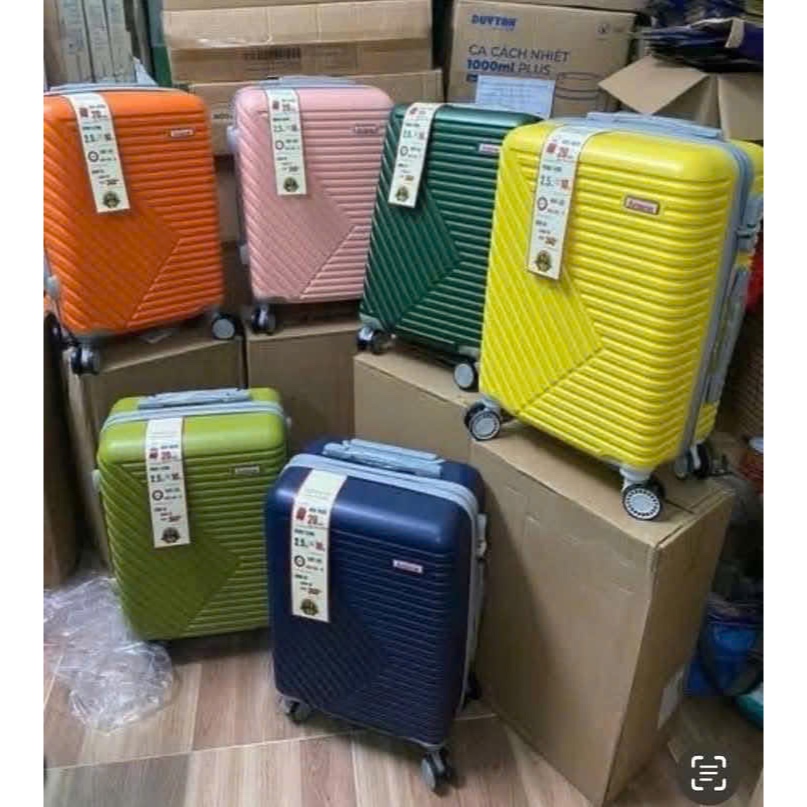 [Hoả Tốc] Vali du lịch khuyến mãi Anlene, sữa, hàng Size M 20kg