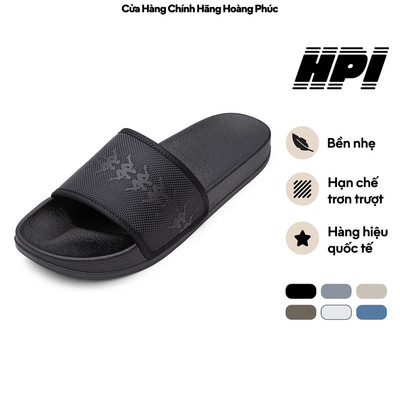 Dép Quai Ngang Nam Nữ KAPPA Quai Vải Đế PVC Nhẹ Êm Chống Trượt Nhiều Màu 381M77W