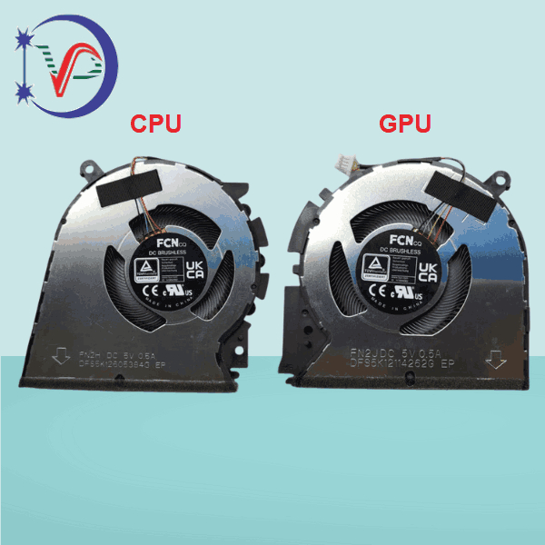 (NEW ZIN) Fan quạt tản nhiệt cpu laptop Asus Pro 14 M3400Q M3400QA M3401Q K3400P M7400 X7400