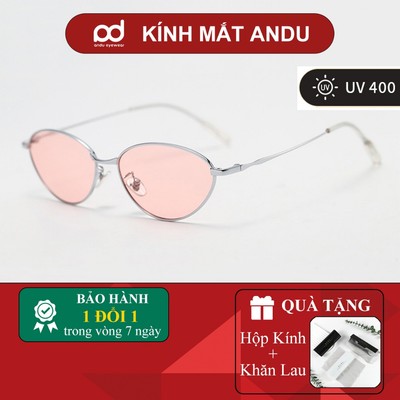 Kính mát thời trang nam nữ unisex phong cách Y2K, dáng mắt mèo thời thượng, đi biển dạo phố 8177