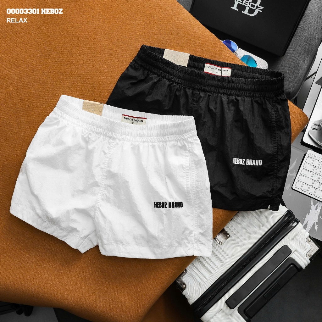 [HẾN STORE MENSWEAR] Quần short Heboz Windbreaker 2, quần short gió - 00003301