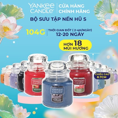 Nến thơm hũ Yankee Candle size S (104g) nhiều mùi